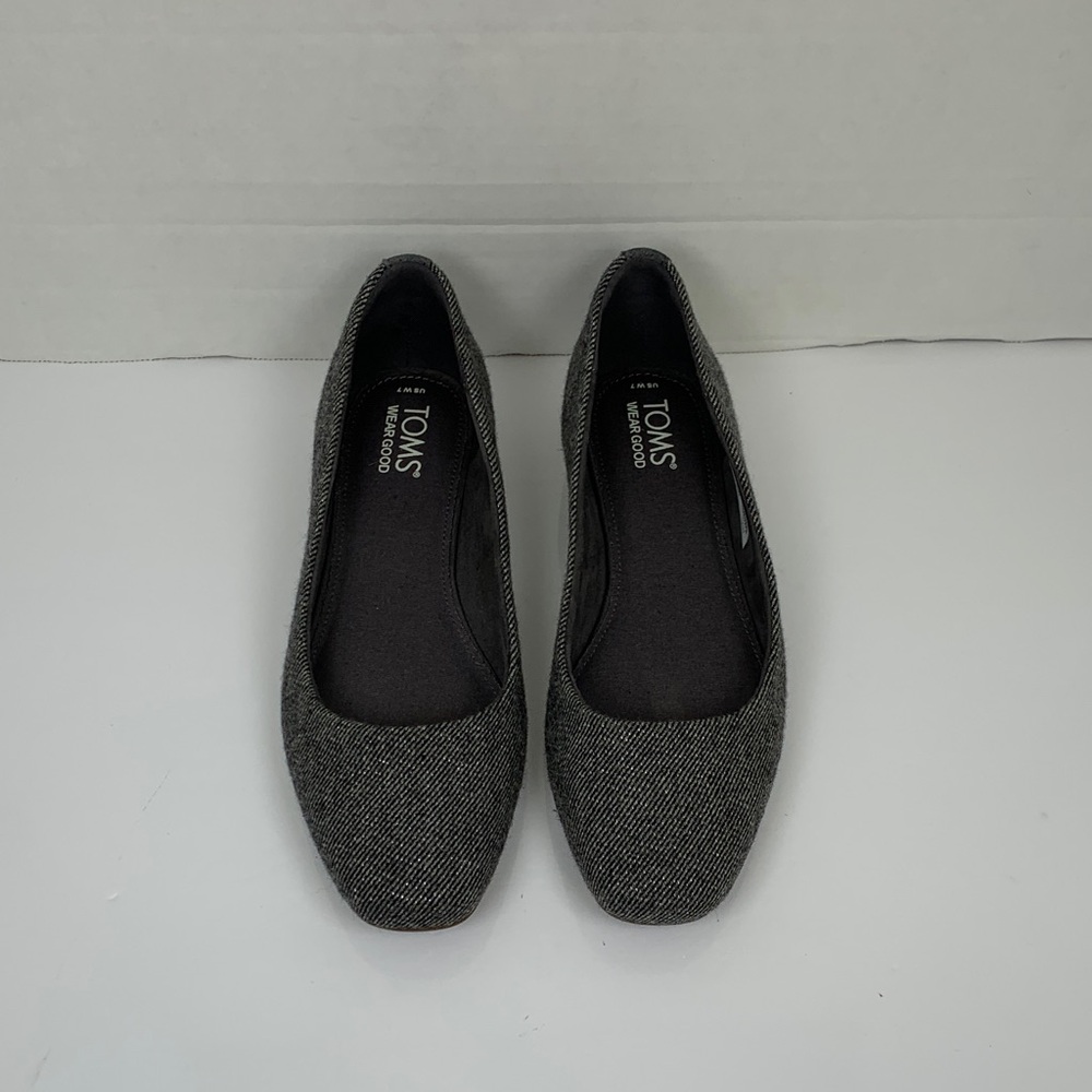 TOMS Women's Charcoal Loafers Size 7
